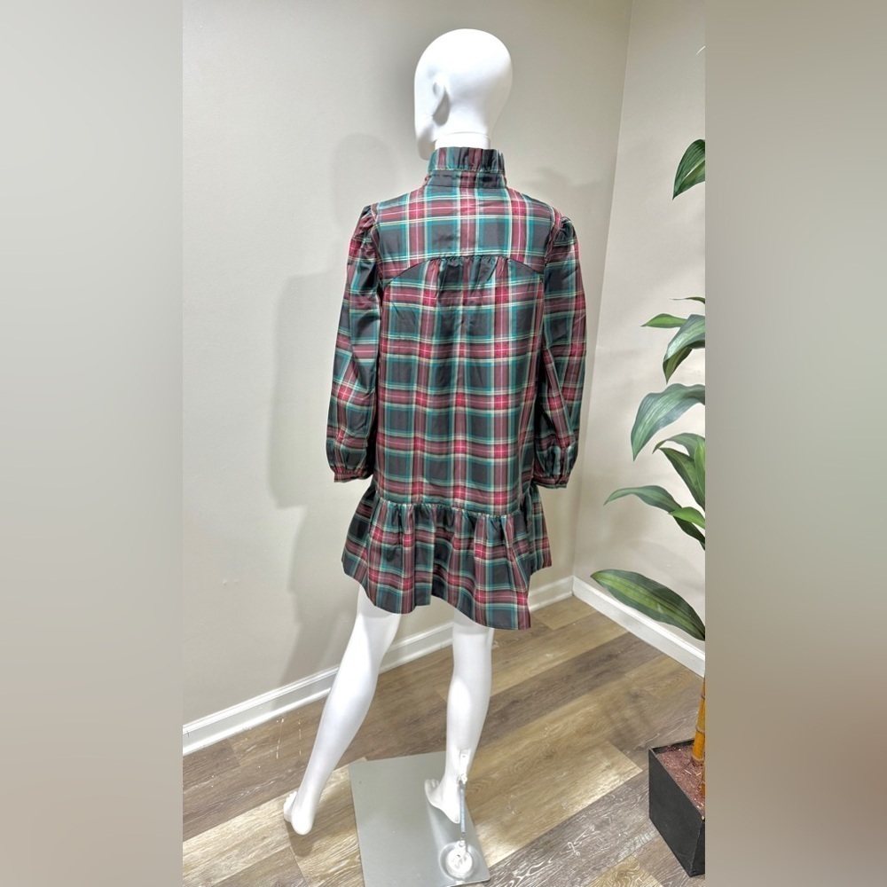 Tuckernuck Palmerston Dress XXL | Highland Tartan Holiday Midi Retail$228 NWT - Picture 10 of 16